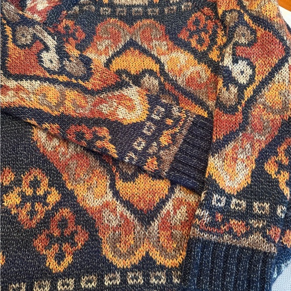 J. Jill Multicolor Knit Cardigan Sz. XL - Picture 5 of 8